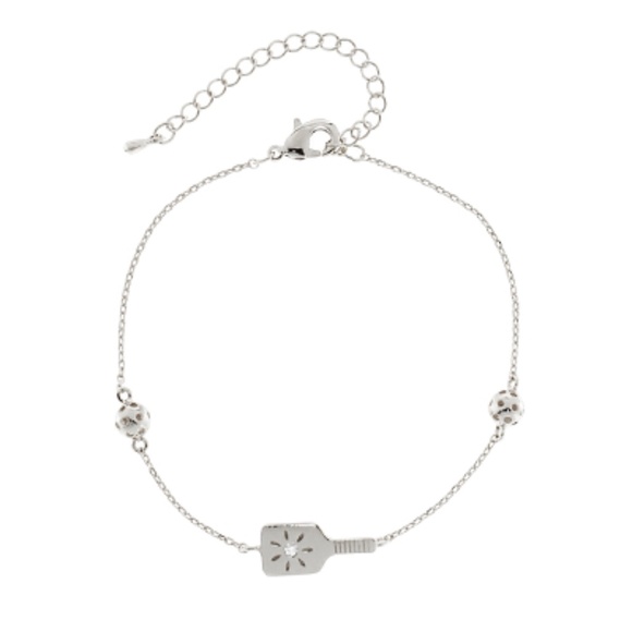 CZ Pickle Ball Bracelet - Picture 2 of 2